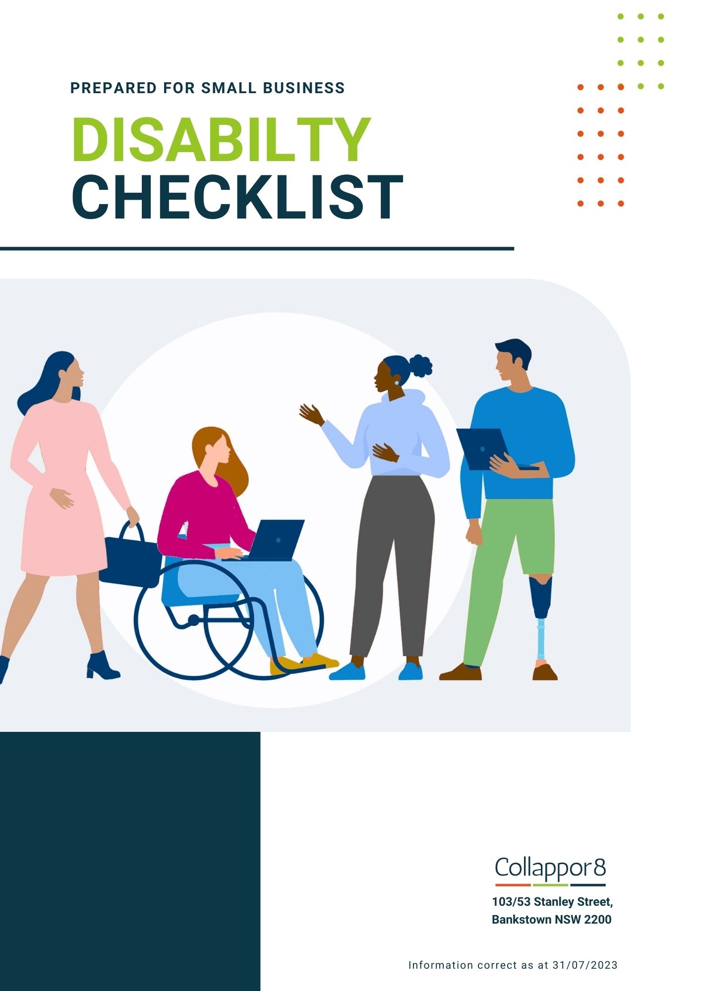 Disability Inclusive Workplace Checklist - Collappor8
